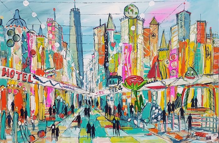 150 x 100 cm.
SOLGT